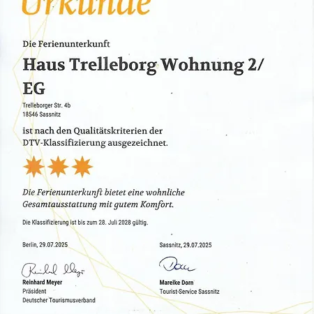 Trelleborg, 2 * Sassnitz